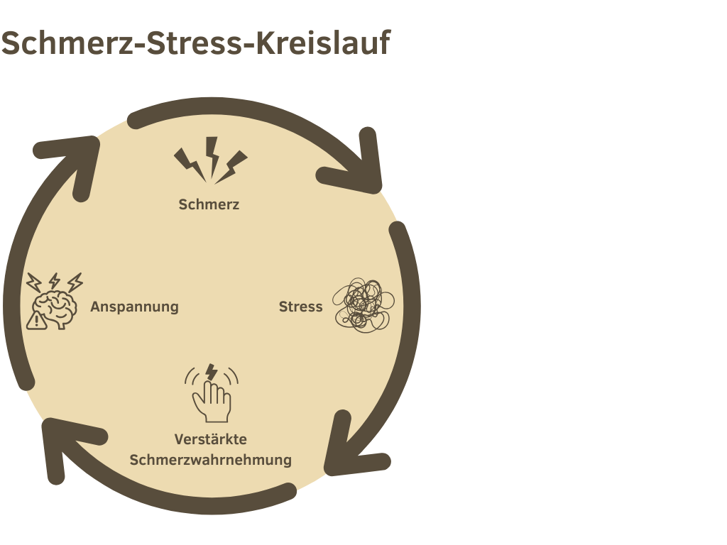 Schmerz-Stress-Kreislauf Schmerz-Stress-Kreislauf